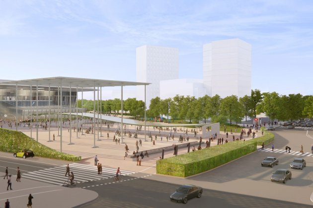 Així quedarà l’Estació de Sants de Barcelona amb la remodelació prevista per Adif